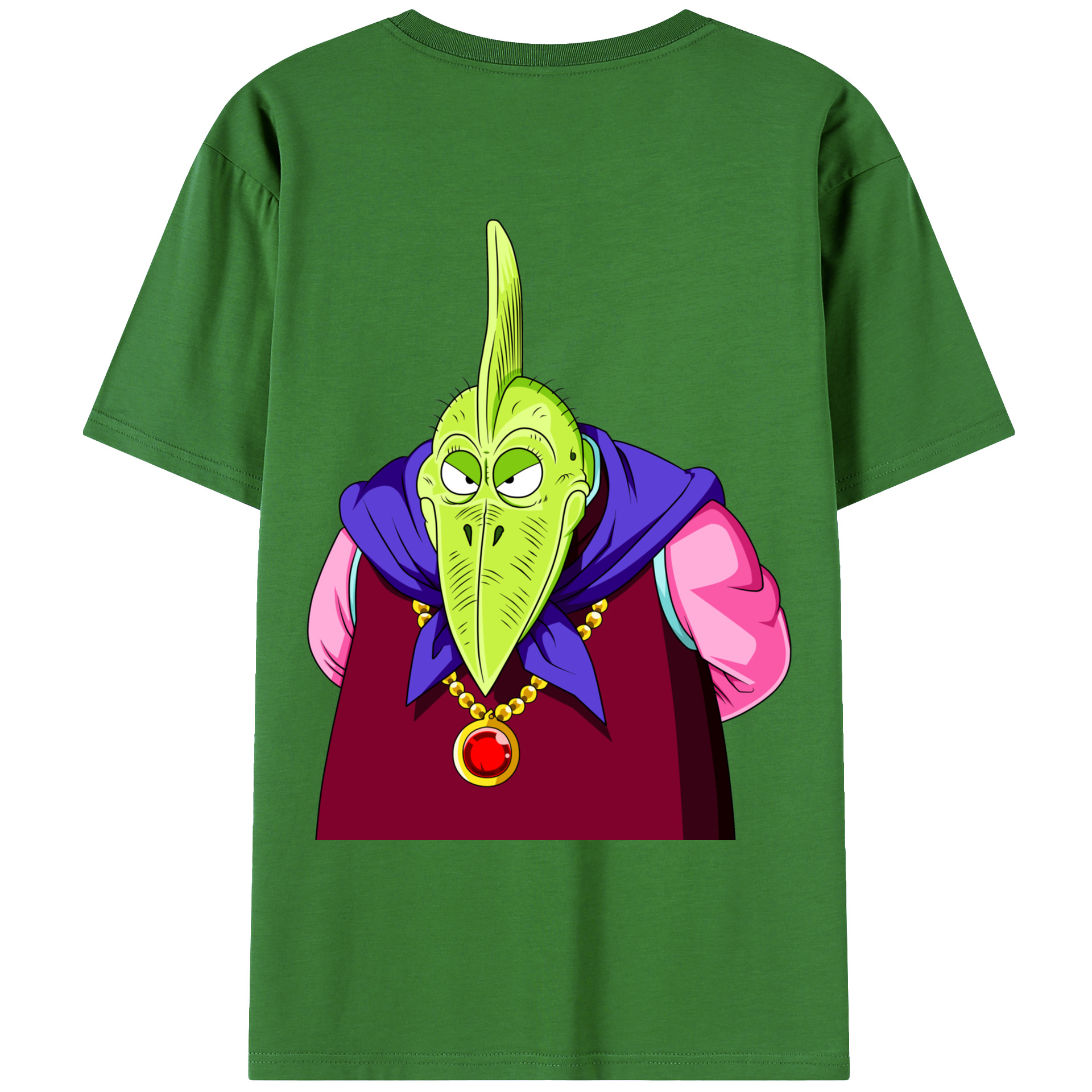 （画像用） ドラゴンボール DRAGON BALL レディース半袖Tシャツ(バックプリント)